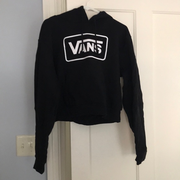 Vans Sweaters - Vans cropped hoodie